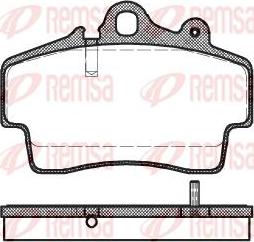 Kawe 0653 00 - Bremžu uzliku kompl., Disku bremzes www.autospares.lv