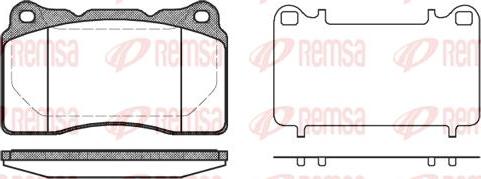 Kawe 0666 10 - Bremžu uzliku kompl., Disku bremzes www.autospares.lv