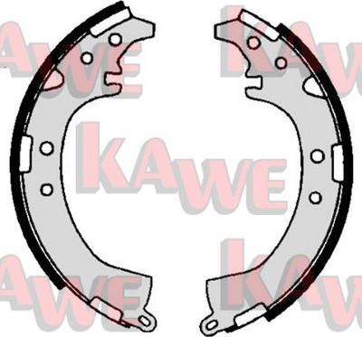 Kawe 06680 - Brake Shoe Set www.autospares.lv