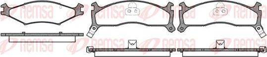 Kawe 0600 02 - Тормозные колодки, дисковые, комплект www.autospares.lv