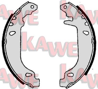 Kawe 06020 - Bremžu loku komplekts www.autospares.lv