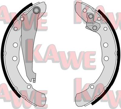 Kawe 06850 - Brake Shoe Set www.autospares.lv