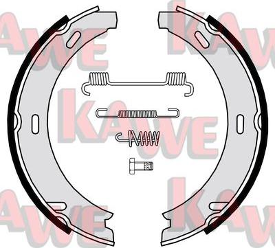 Kawe 06869 - Bremžu loku kompl., Stāvbremze www.autospares.lv