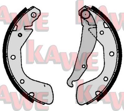 Kawe 06800 - Bremžu loku komplekts www.autospares.lv