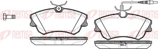 Kawe 0638 02 - Bremžu uzliku kompl., Disku bremzes www.autospares.lv