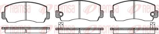 Kawe 0094 10 - Brake Pad Set, disc brake www.autospares.lv