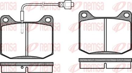 Kawe 0045 02 - Bremžu uzliku kompl., Disku bremzes www.autospares.lv