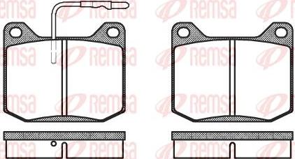 Kawe 0045 32 - Тормозные колодки, дисковые, комплект www.autospares.lv