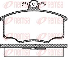 Kawe 0046 00 - Bremžu uzliku kompl., Disku bremzes autospares.lv