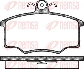 Kawe 0046 20 - Тормозные колодки, дисковые, комплект www.autospares.lv