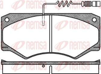 Kawe 0047 14 - Bremžu uzliku kompl., Disku bremzes www.autospares.lv