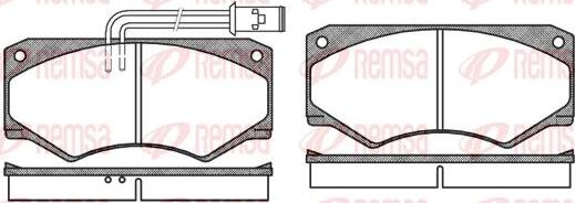 Kawe 0047 22 - Bremžu uzliku kompl., Disku bremzes autospares.lv