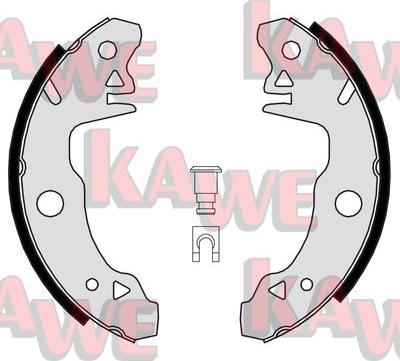 Kawe 00510 - Bremžu loku komplekts www.autospares.lv