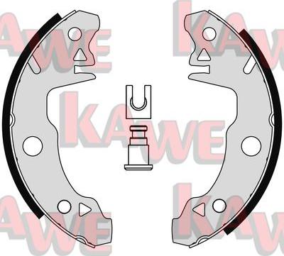 Kawe 00520 - Bremžu loku komplekts www.autospares.lv