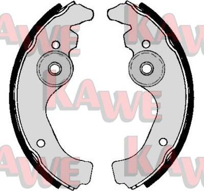 Kawe 00660 - Bremžu loku komplekts www.autospares.lv