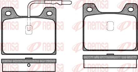 Kawe 0068 12 - Тормозные колодки, дисковые, комплект www.autospares.lv