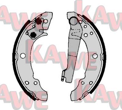 Kawe 00140 - Brake Shoe Set www.autospares.lv