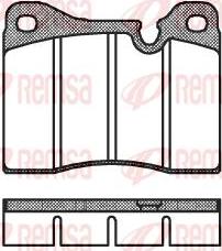 Kawe 0011 30 - Bremžu uzliku kompl., Disku bremzes autospares.lv