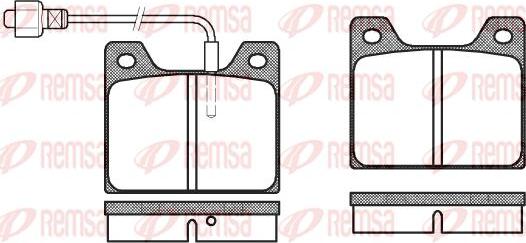 Kawe 0013 02 - Bremžu uzliku kompl., Disku bremzes autospares.lv