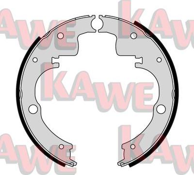 Kawe 00250 - Bremžu loku komplekts www.autospares.lv