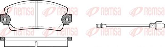 Kawe 0025 12 - Bremžu uzliku kompl., Disku bremzes autospares.lv