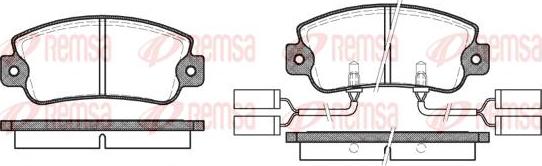 Kawe 0025 22 - Bremžu uzliku kompl., Disku bremzes autospares.lv