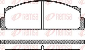 Kawe 0022 20 - Bremžu uzliku kompl., Disku bremzes www.autospares.lv