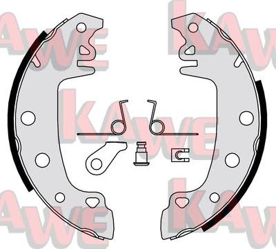 Kawe 00771 - Brake Shoe Set www.autospares.lv