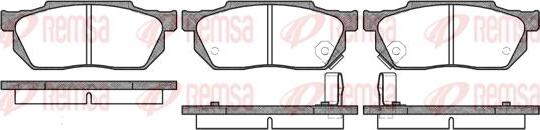 Kawe 0193 02 - Brake Pad Set, disc brake www.autospares.lv