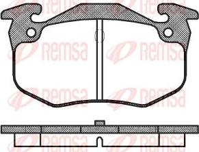 Kawe 0144 60 - Тормозные колодки, дисковые, комплект www.autospares.lv