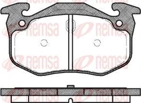 Kawe 0144 06 - Bremžu uzliku kompl., Disku bremzes www.autospares.lv