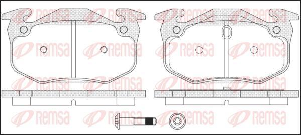 Kawe 0144 70 - Bremžu uzliku kompl., Disku bremzes autospares.lv