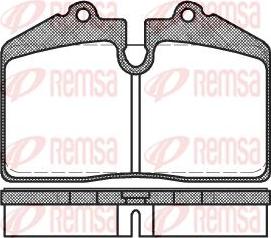 Kawe 0140 50 - Bremžu uzliku kompl., Disku bremzes autospares.lv