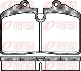 Kawe 0140 20 - Bremžu uzliku kompl., Disku bremzes www.autospares.lv