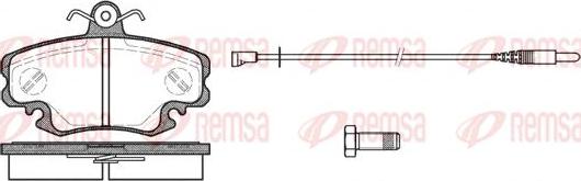 Kawe 0141 30 - Bremžu uzliku kompl., Disku bremzes www.autospares.lv