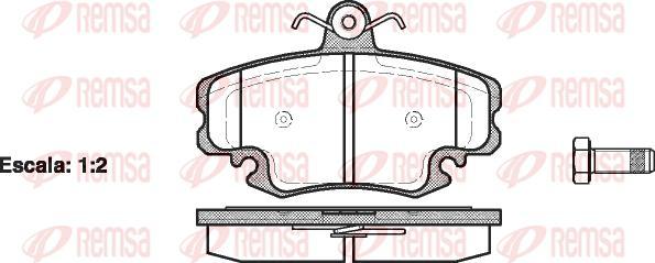 Kawe 0141 20 - Bremžu uzliku kompl., Disku bremzes www.autospares.lv