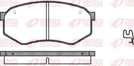 Kawe 0148 34 - Bremžu uzliku kompl., Disku bremzes autospares.lv