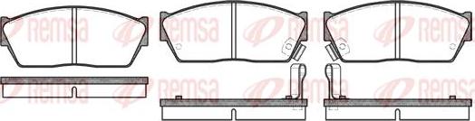 Kawe 0147 02 - Brake Pad Set, disc brake www.autospares.lv