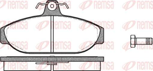 Kawe 0156 00 - Bremžu uzliku kompl., Disku bremzes www.autospares.lv