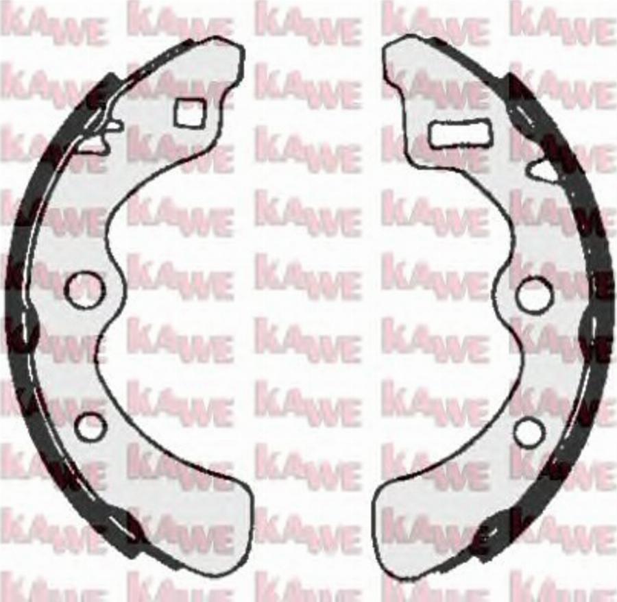 Kawe 01500 - Bremžu loku komplekts www.autospares.lv