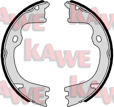 Kawe 01043 - Bremžu loku kompl., Stāvbremze www.autospares.lv