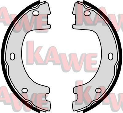 Kawe 01056 - Bremžu loku kompl., Stāvbremze www.autospares.lv