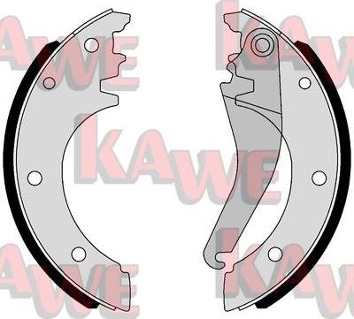 Kawe 01052 - Bremžu loku kompl., Stāvbremze www.autospares.lv