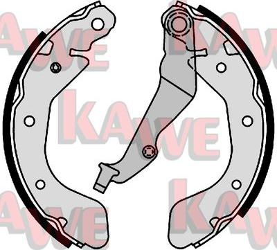 Kawe 01001 - Brake Shoe Set www.autospares.lv