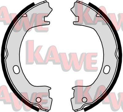 Kawe 01015 - Bremžu loku kompl., Stāvbremze www.autospares.lv