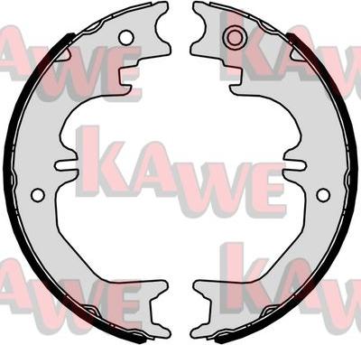 Kawe 01084 - Bremžu loku kompl., Stāvbremze www.autospares.lv