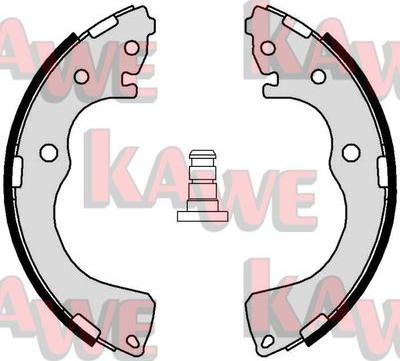 Kawe 01024 - Bremžu loku komplekts www.autospares.lv