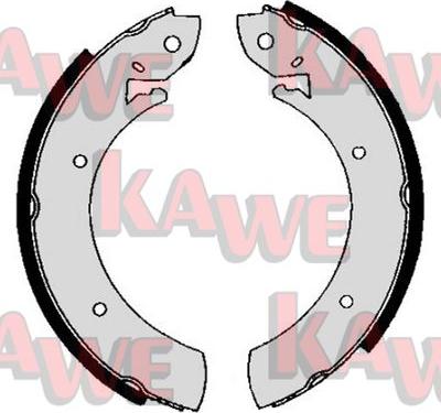 Kawe 01150 - Brake Shoe Set www.autospares.lv