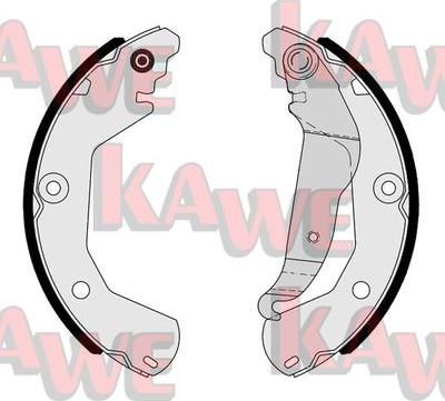 Kawe 01163 - Bremžu loku komplekts www.autospares.lv