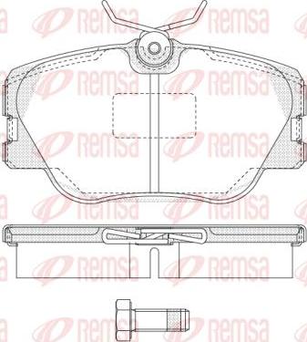 Kawe 0189 00 - Bremžu uzliku kompl., Disku bremzes www.autospares.lv